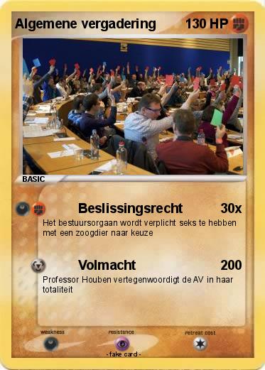 Pokemon Algemene vergadering