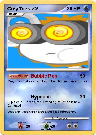 Pokemon Grey Toes