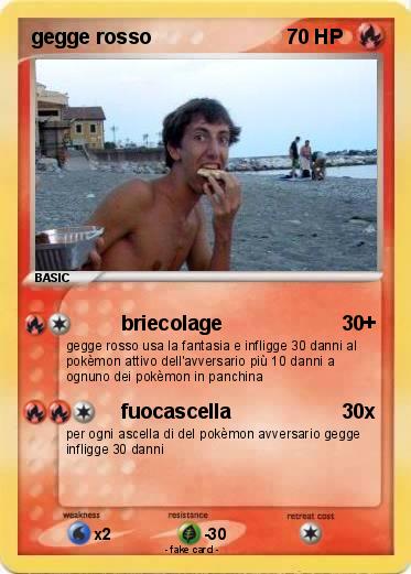 Pokemon gegge rosso