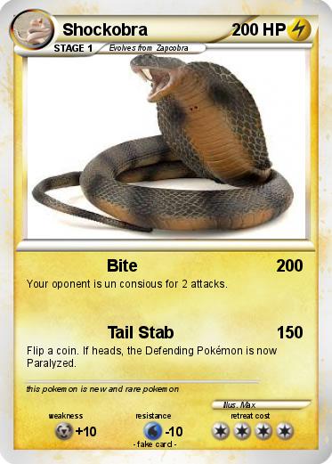 Pokemon Shockobra