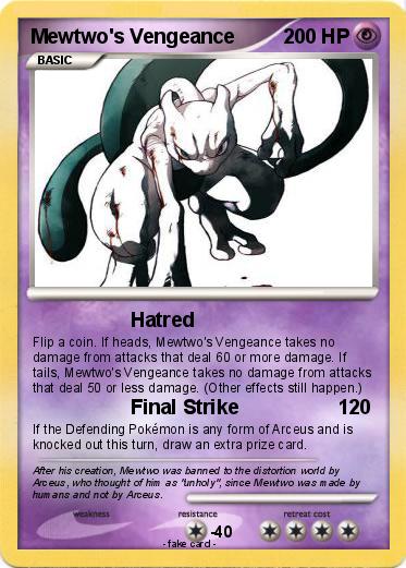 Pokemon Mewtwo's Vengeance Pokemon Mewtwo's Vengeance