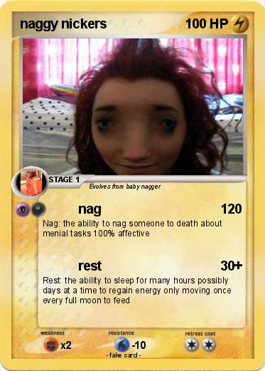 Pokemon naggy nickers