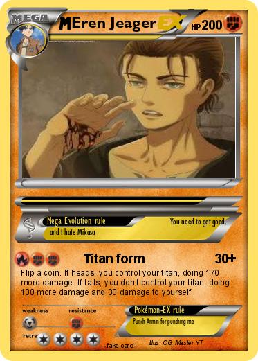 Pokemon Eren Jeager