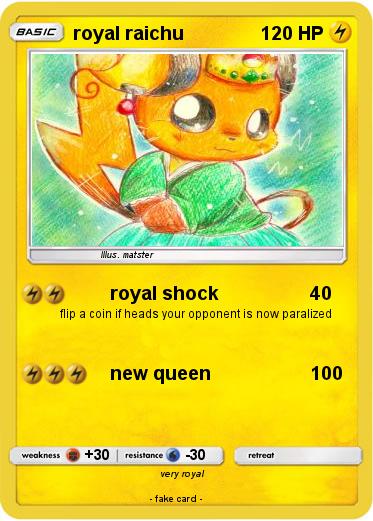 Pokemon royal raichu