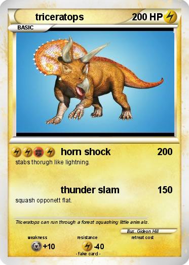 Pokemon triceratops