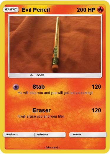Pokemon Evil Pencil