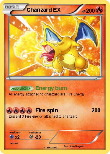 Pokemon Charizard EX