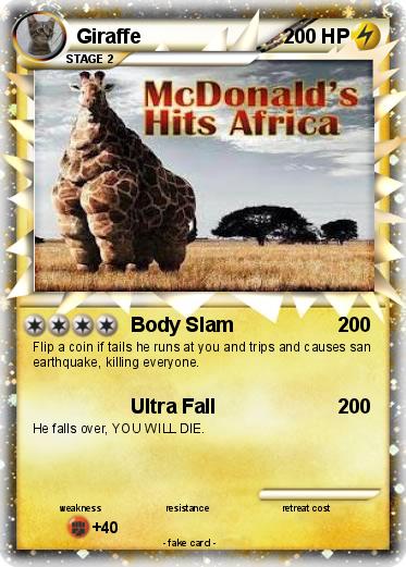 Pokemon Giraffe
