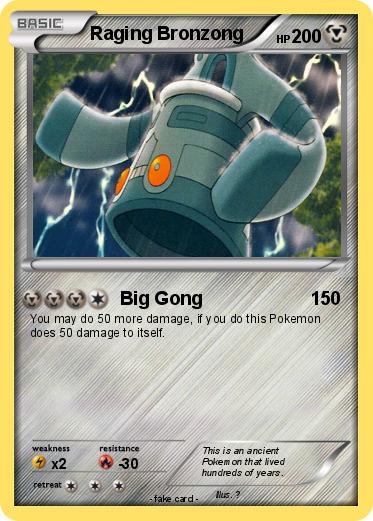 Pokemon Raging Bronzong