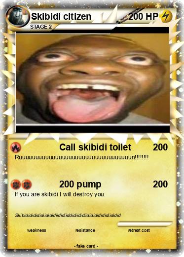 Pokemon Skibidi citizen