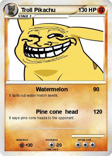 Pokemon Troll Pikachu
