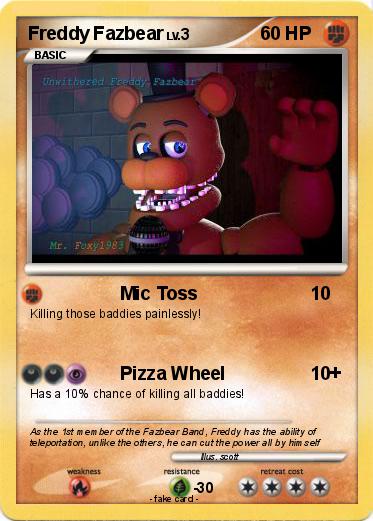 Pokemon Freddy Fazbear