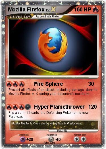 Pokemon Mozilla Firefox