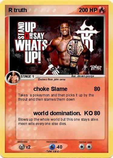 Pokemon R truth