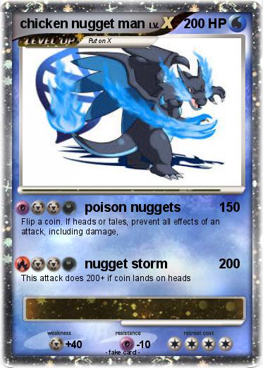 Pokemon chicken nugget man