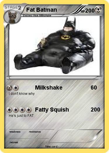 Pokemon Fat Batman