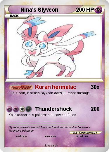 Pokemon Nina's Slyveon