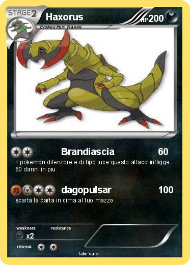 Pokemon Haxorus