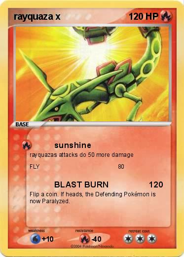 Pokemon rayquaza x