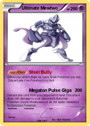 Pokemon Ultimate Mewtwo