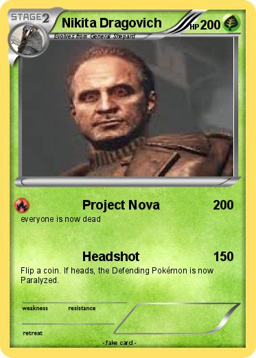 Pokemon Nikita Dragovich