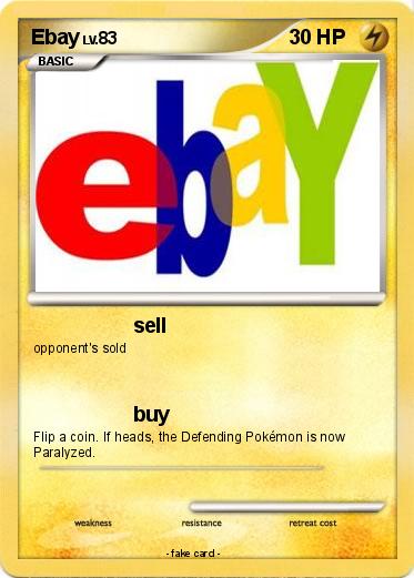 Pokemon Ebay