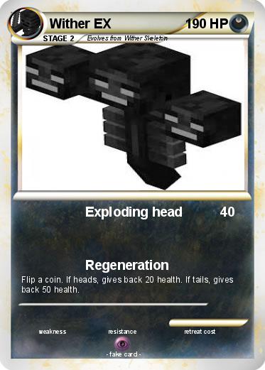 Pokemon Wither EX