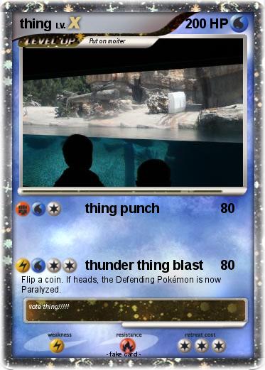 Pokemon thing
