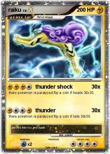 Pokemon raiku