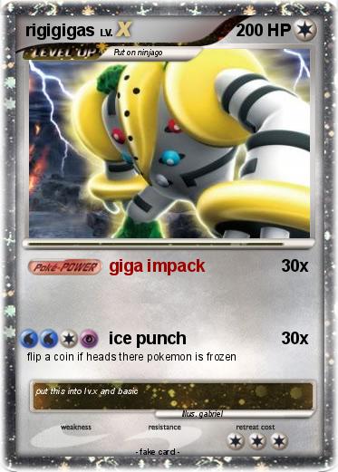 Pokemon rigigigas