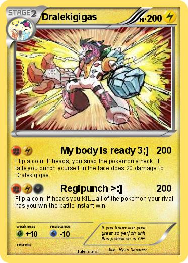 Pokemon Dralekigigas