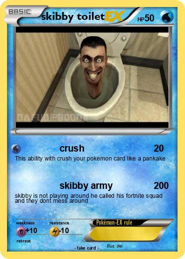 Pokemon skibby toilet