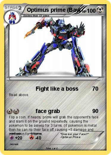 Pokemon Optimus prime (Bay)