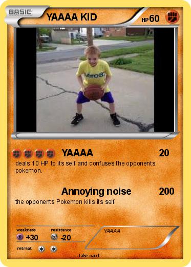 Pokemon YAAAA KID