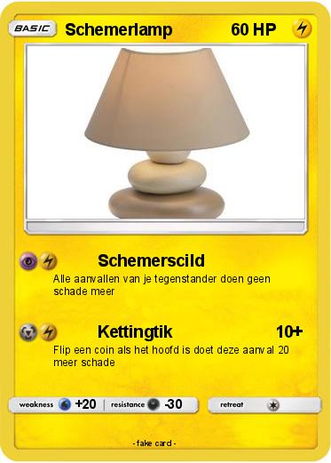 Pokemon Schemerlamp