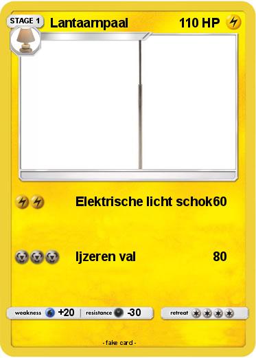 Pokemon Lantaarnpaal