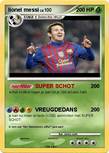 Pokemon lionel messi