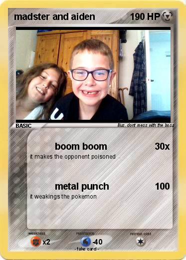 Pokemon madster and aiden