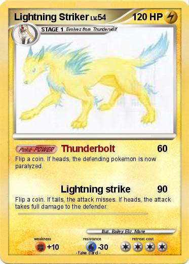 Pokemon Lightning Striker