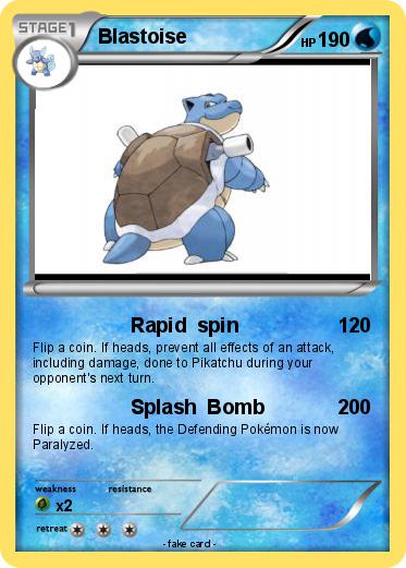 Pokemon Blastoise