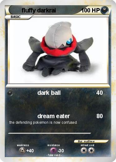 Pokemon fluffy darkrai