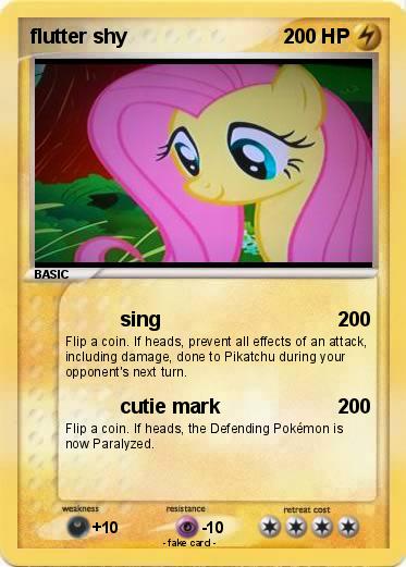 Pokemon flutter shy