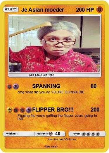 Pokemon Je Asian moeder