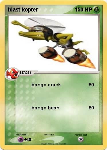 Pokemon blast kopter