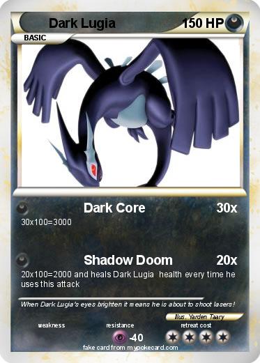 Pokemon Dark Lugia
