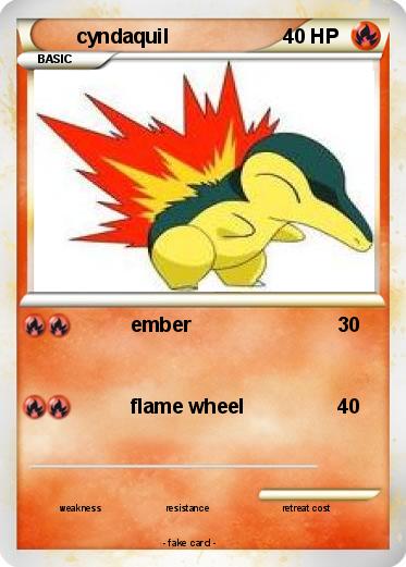Pokemon cyndaquil