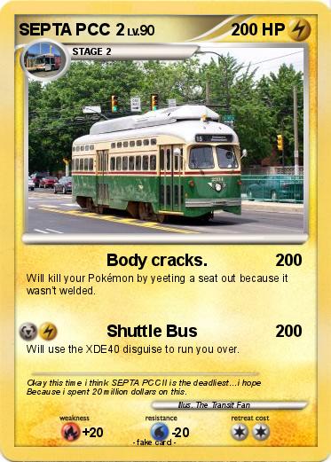 Pokemon SEPTA PCC 2