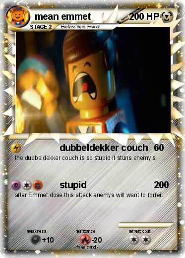 Pokemon mean emmet