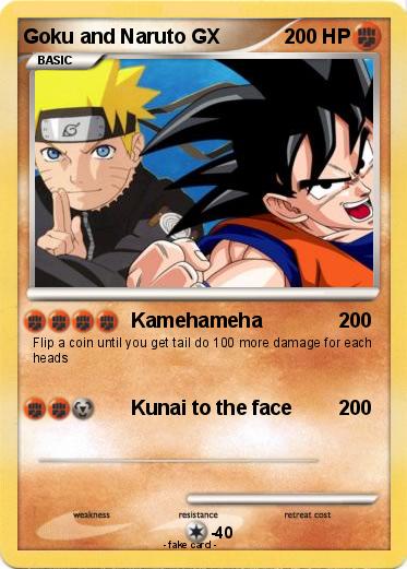 Pokemon Goku and Naruto GX
