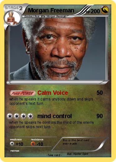 Pokemon Morgan Freeman